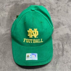 University of notre dame adidas Green adults Football Hat with Yellow Logo